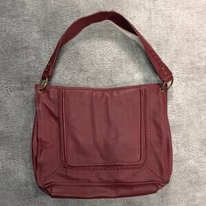 F by Fortuna Valentino Leather Shoulder Bag